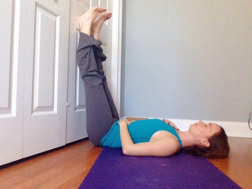Legs Up With Strap Yoga (Viparita Karani With Strap)