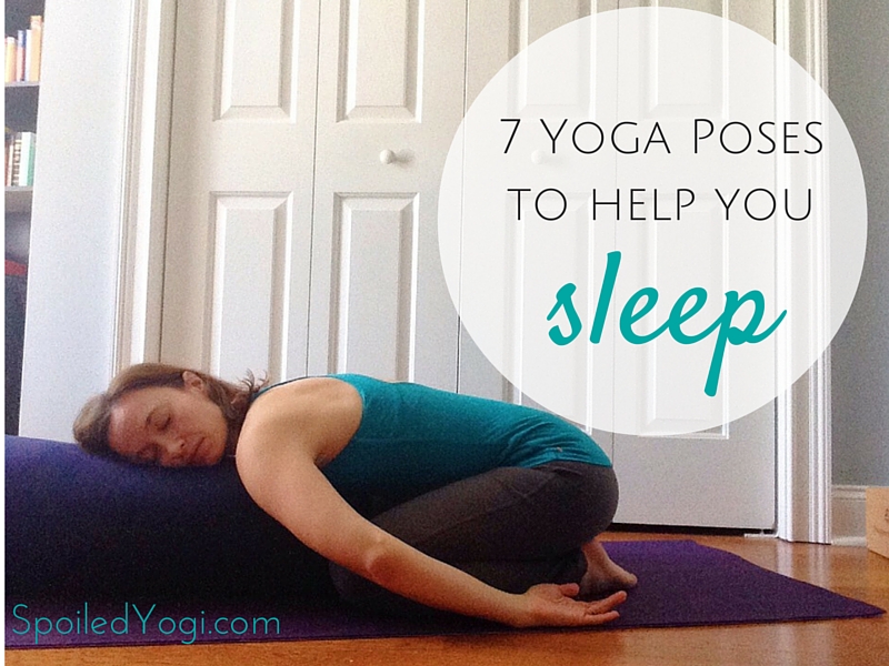Better sleep yoga. Poses for good rest. Fitness... - Stock Illustration  [87488470] - PIXTA