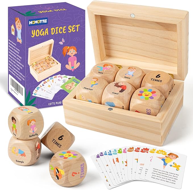 Yoga dice set